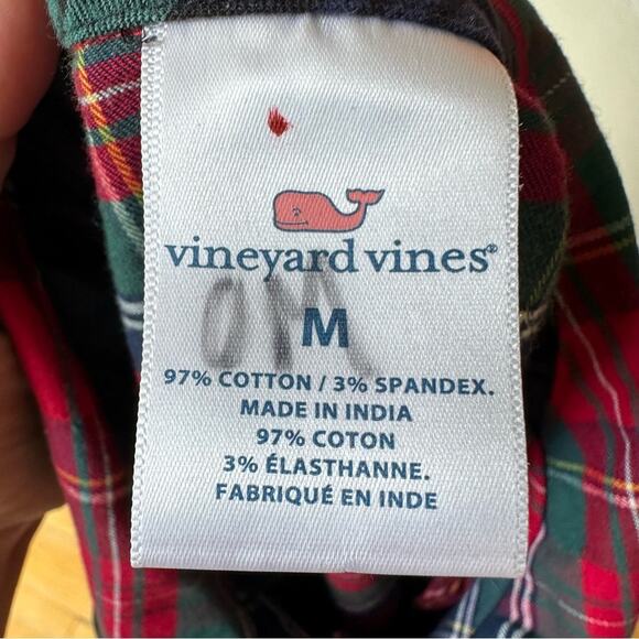 Vineyard Vines Flanel Pajama Top Medium - Picture 8 of 8